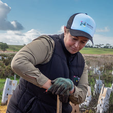 Load image into Gallery viewer, Trucker Cap - White/Black