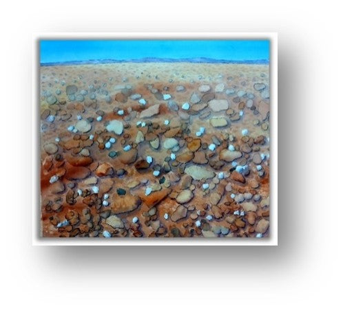 04 Orange Pebbles by Catherine Bourn